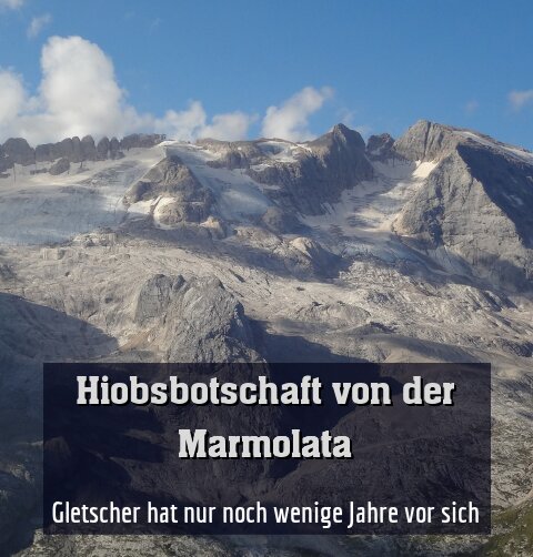 Gletscher hat nur noch wenige Jahre vor sich