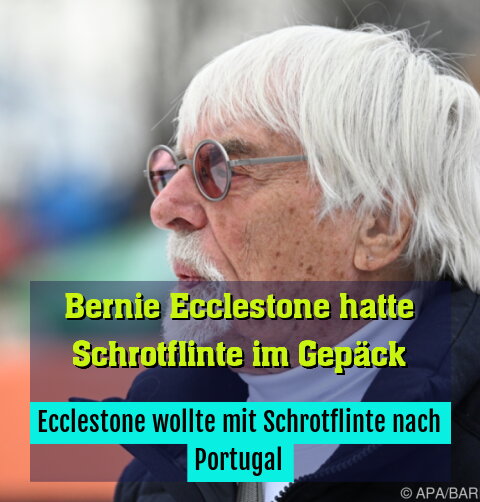 Ecclestone wollte mit Schrotflinte nach Portugal