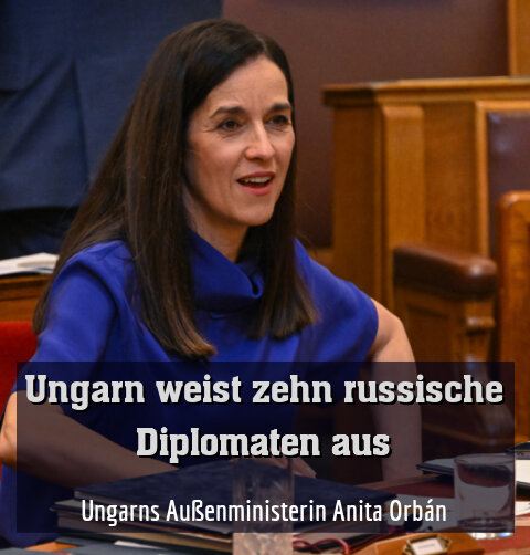 Ungarns Außenministerin Anita Orbán