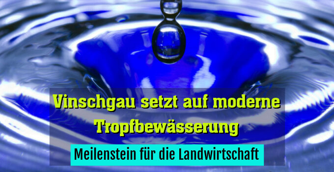 Meilenstein für die Landwirtschaft