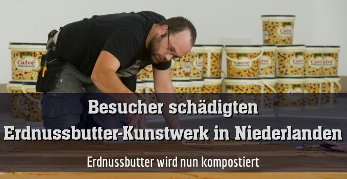 Erdnussbutter wird nun kompostiert