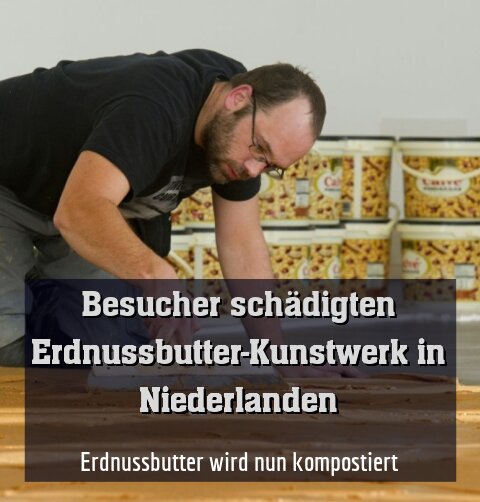 Erdnussbutter wird nun kompostiert