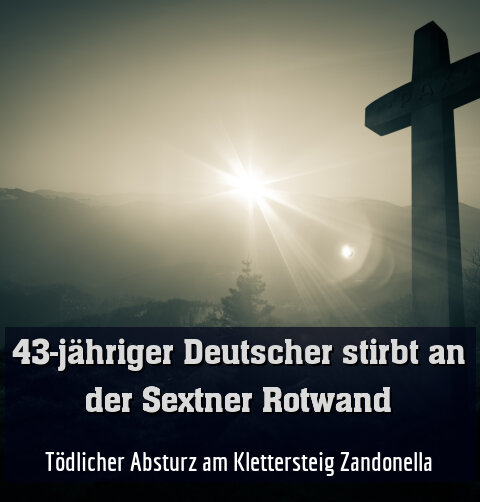 Tödlicher Absturz am Klettersteig Zandonella