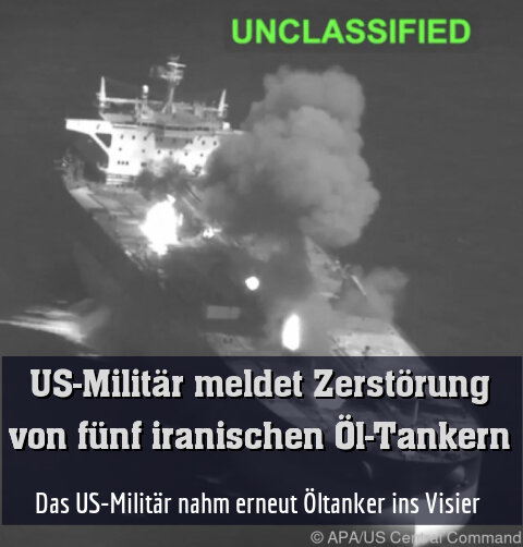 Das US-Militär nahm erneut Öltanker ins Visier (Archiv)