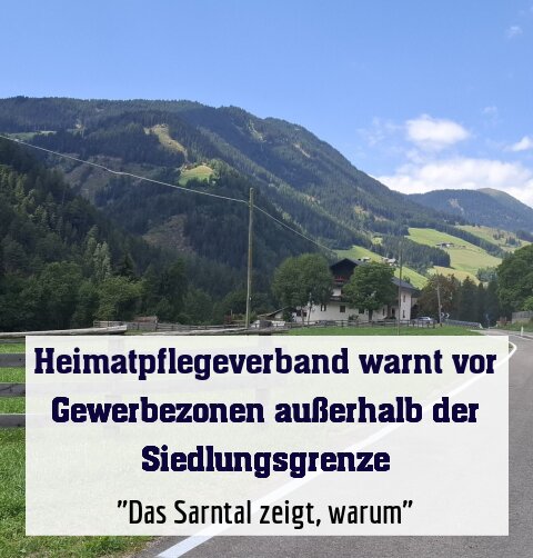 "Das Sarntal zeigt, warum"