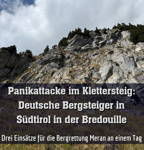 Drei Einsätze für die Bergrettung Meran an einem Tag