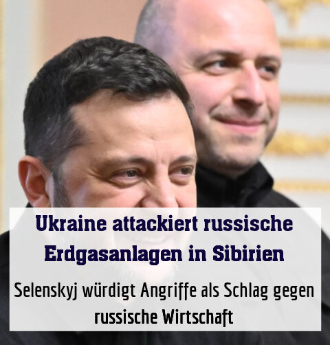 Selenskyj würdigt Angriffe als Schlag gegen russische Wirtschaft