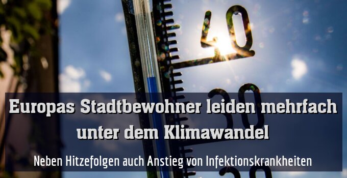 Neben Hitzefolgen auch Anstieg von Infektionskrankheiten
