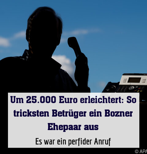 Es war ein perfider Anruf