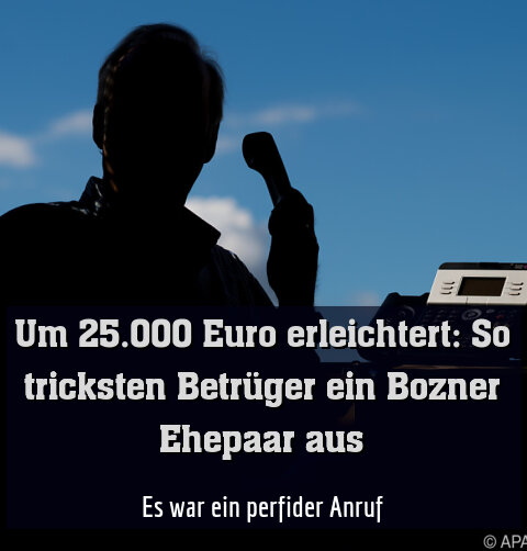 Es war ein perfider Anruf
