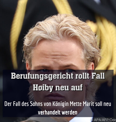 Der Fall des Sohns von Königin Mette Marit soll neu verhandelt werden