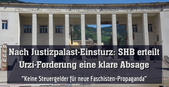"Keine Steuergelder für neue Faschisten-Propaganda"