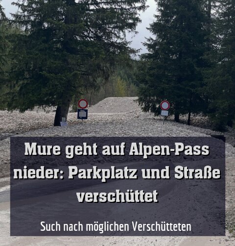 Such nach möglichen Verschütteten 