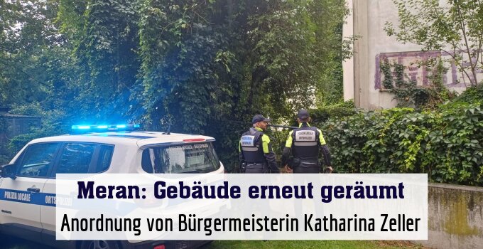 Anordnung von Bürgermeisterin Katharina Zeller
