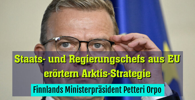 Finnlands Ministerpräsident Petteri Orpo