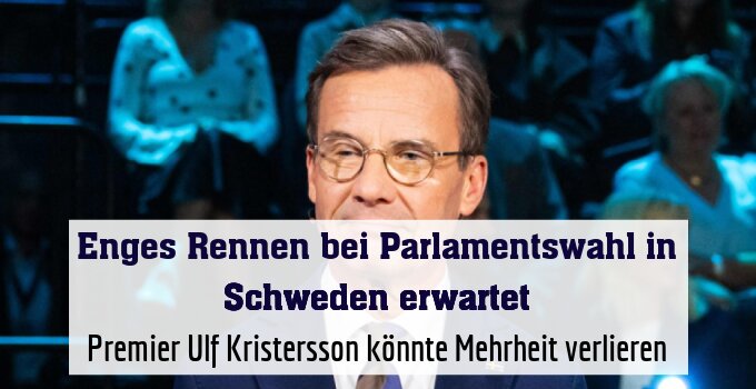 Premier Ulf Kristersson könnte Mehrheit verlieren