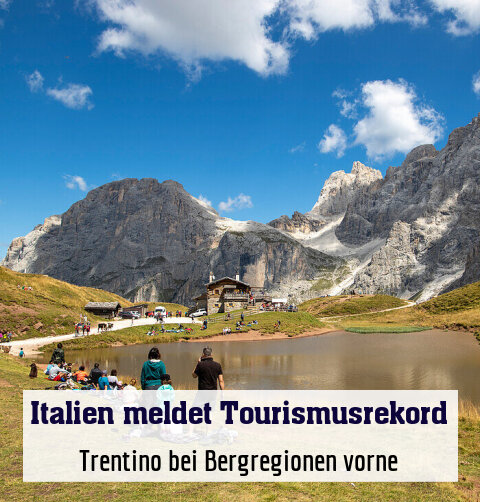 Trentino bei Bergregionen vorne