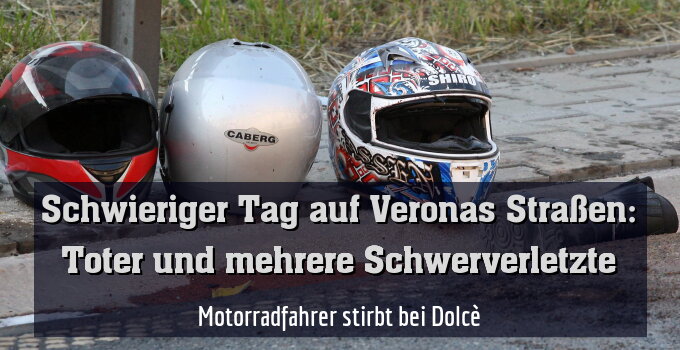 Motorradfahrer stirbt bei Dolcè