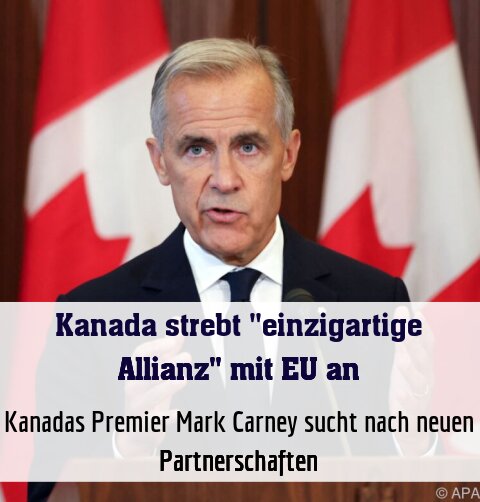 Kanadas Premier Mark Carney sucht nach neuen Partnerschaften