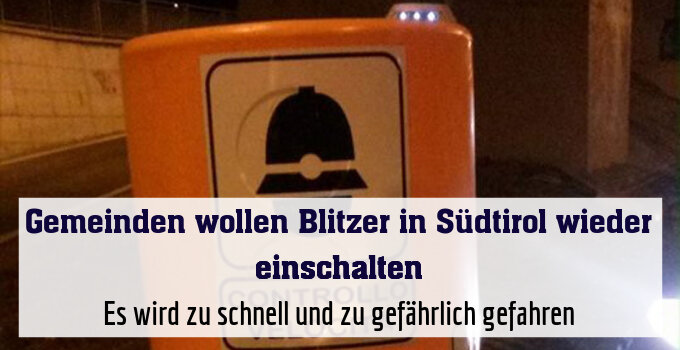 Es wird zu schnell und zu gefährlich gefahren