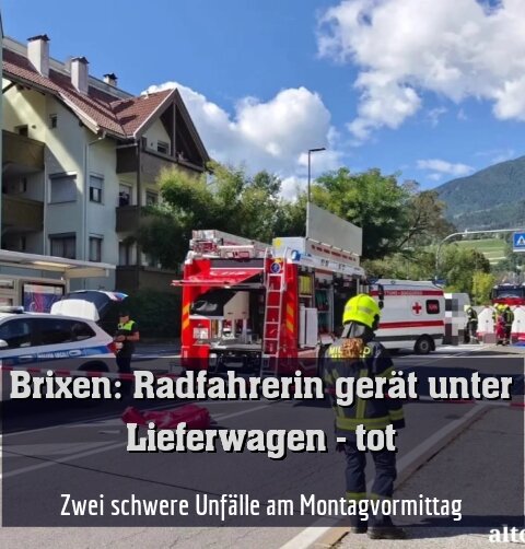 Zwei schwere Unfälle am Montagvormittag