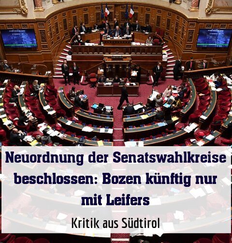 Kritik aus Südtirol