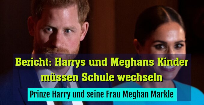 Prinze Harry und seine Frau Meghan Markle