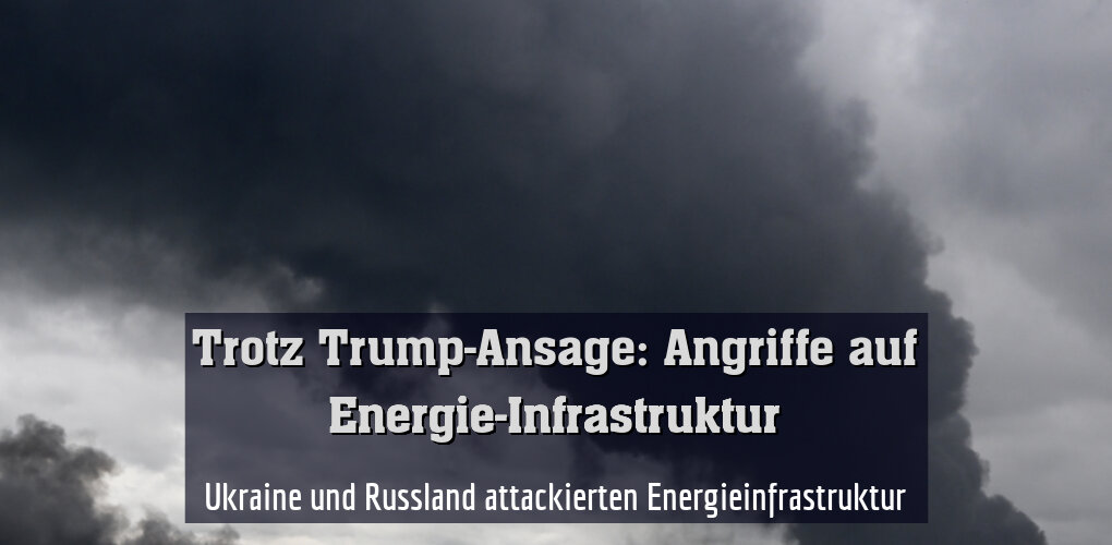 Ukraine und Russland attackierten Energieinfrastruktur (Archivbild)