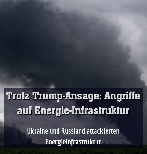Ukraine und Russland attackierten Energieinfrastruktur (Archivbild)