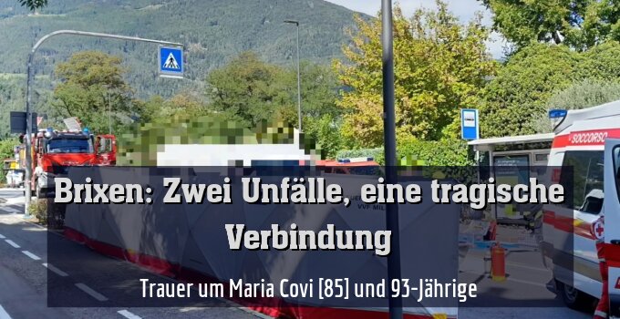 Trauer um Maria Covi [85] und 93-Jährige