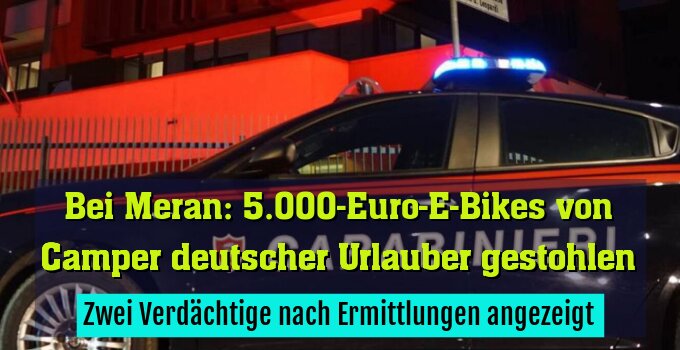 Zwei Verdächtige nach Ermittlungen angezeigt