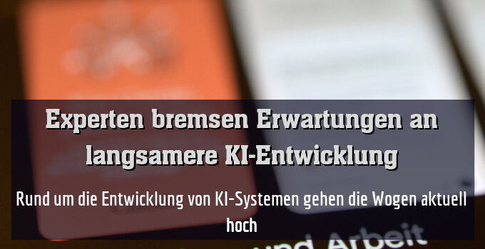 Rund um die Entwicklung von KI-Systemen gehen die Wogen aktuell hoch