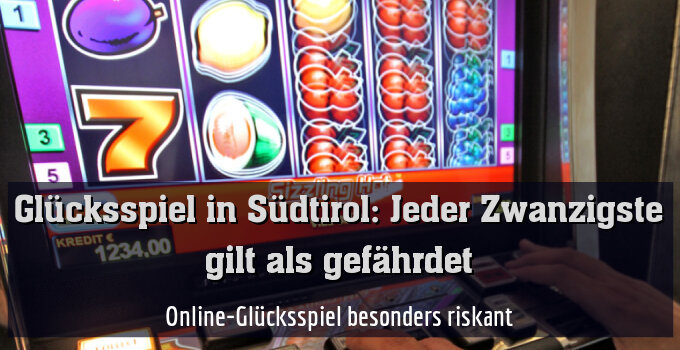 Online-Glücksspiel besonders riskant