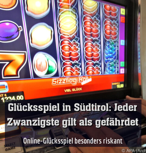 Online-Glücksspiel besonders riskant