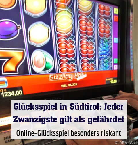 Online-Glücksspiel besonders riskant