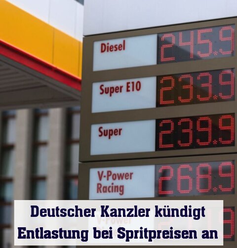 Tanken geht in Deutschland noch mehr ins Geld als in Österreich