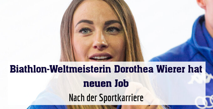 Nach der Sportkarriere