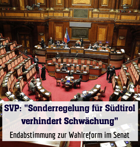 Endabstimmung zur Wahlreform im Senat
