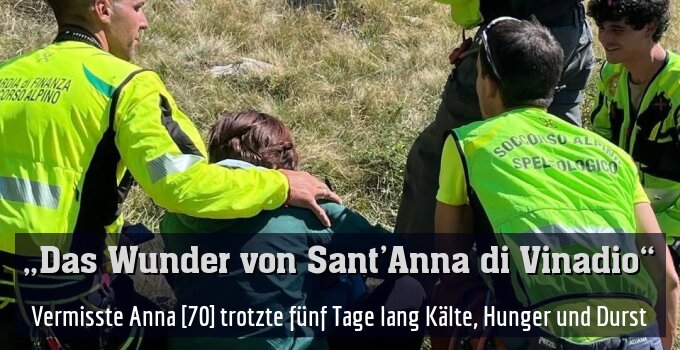 Vermisste Anna [70] trotzte fünf Tage lang Kälte, Hunger und Durst