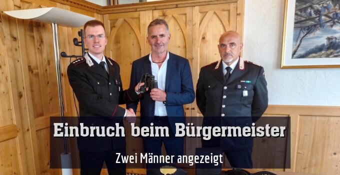 Zwei Männer angezeigt