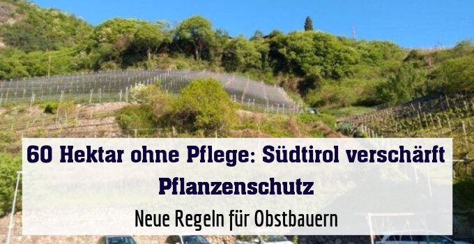 Neue Regeln für Obstbauern
