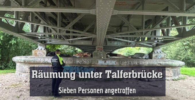 Sieben Personen angetroffen