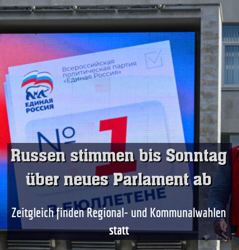 Zeitgleich finden Regional- und Kommunalwahlen statt