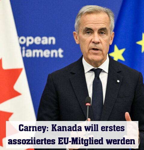 Kanadas Premier Carney im EU-Parlament