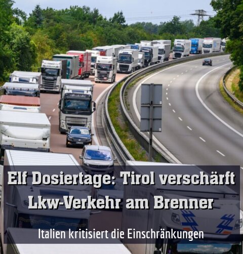 Italien kritisiert die Einschränkungen