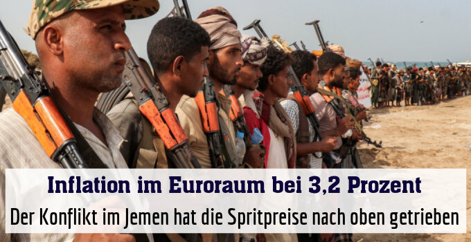 Der Konflikt im Jemen hat die Spritpreise nach oben getrieben
