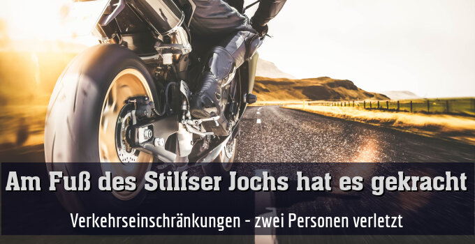 Verkehrseinschränkungen - zwei Personen verletzt