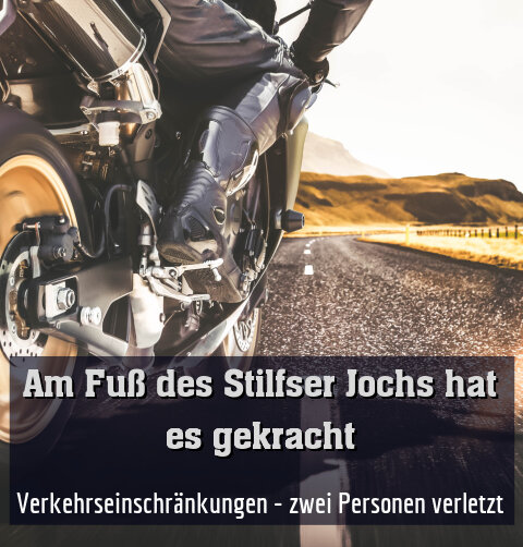 Verkehrseinschränkungen - zwei Personen verletzt