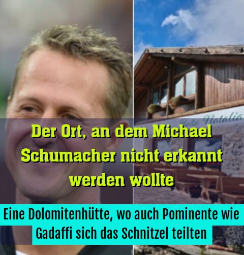 Eine Dolomitenhütte, wo auch Pominente wie Gadaffi sich das Schnitzel teilten