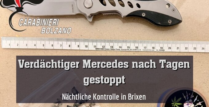 Nächtliche Kontrolle in Brixen